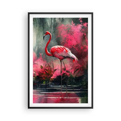 Poster in einem schwarzem Rahmen - Lektion in natürlicher Anmut - 61x91 cm