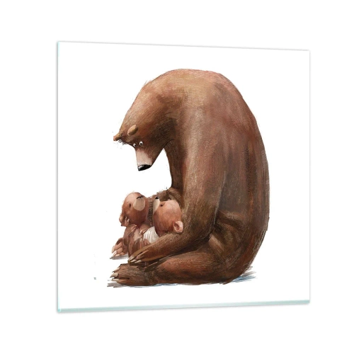 Glasbild - Bild auf glas - Süße Träume, Kinder - 60x60 cm