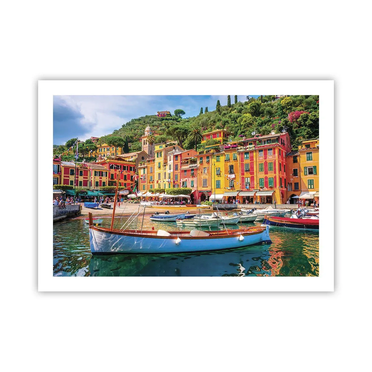 Poster - Italienischer Morgen - 70x50 cm