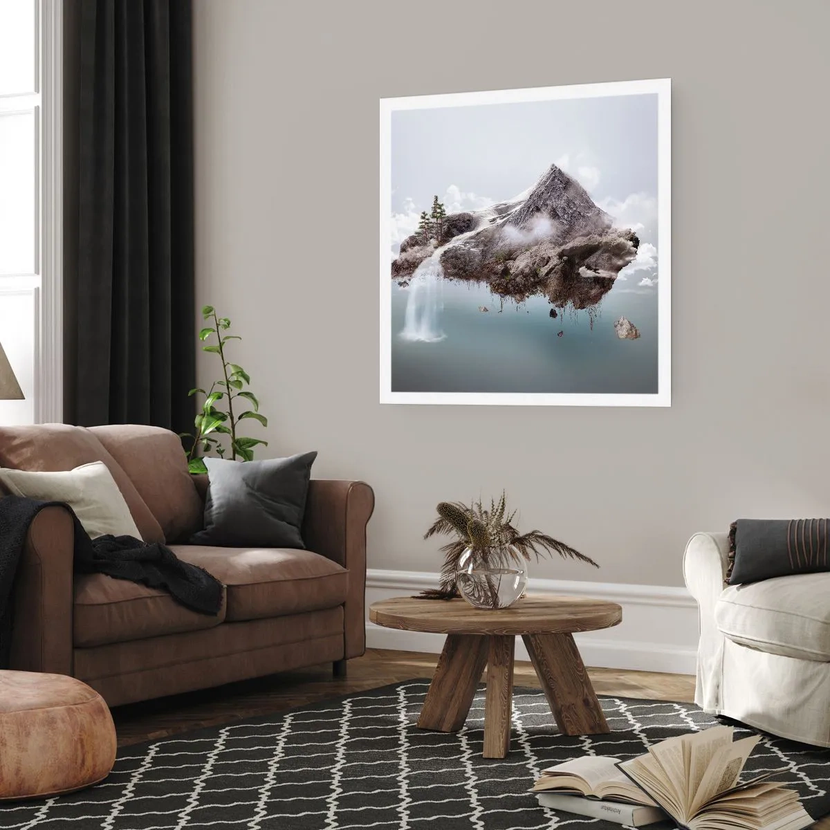 Poster - Mit dem Auge eines Surrealisten - 30x30 cm