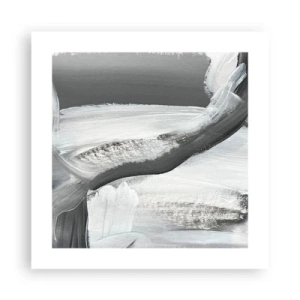 Poster - Entscheidender Schritt - 40x40 cm