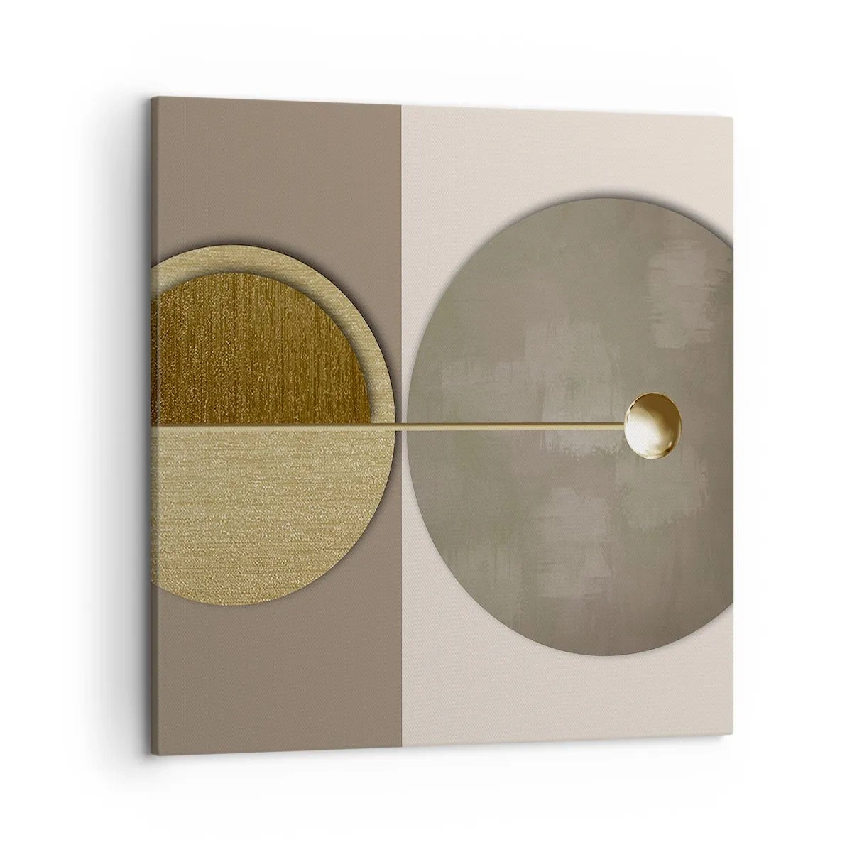 Bild auf Leinwand - Leinwandbild - Perfekte Balance - 50x50 cm