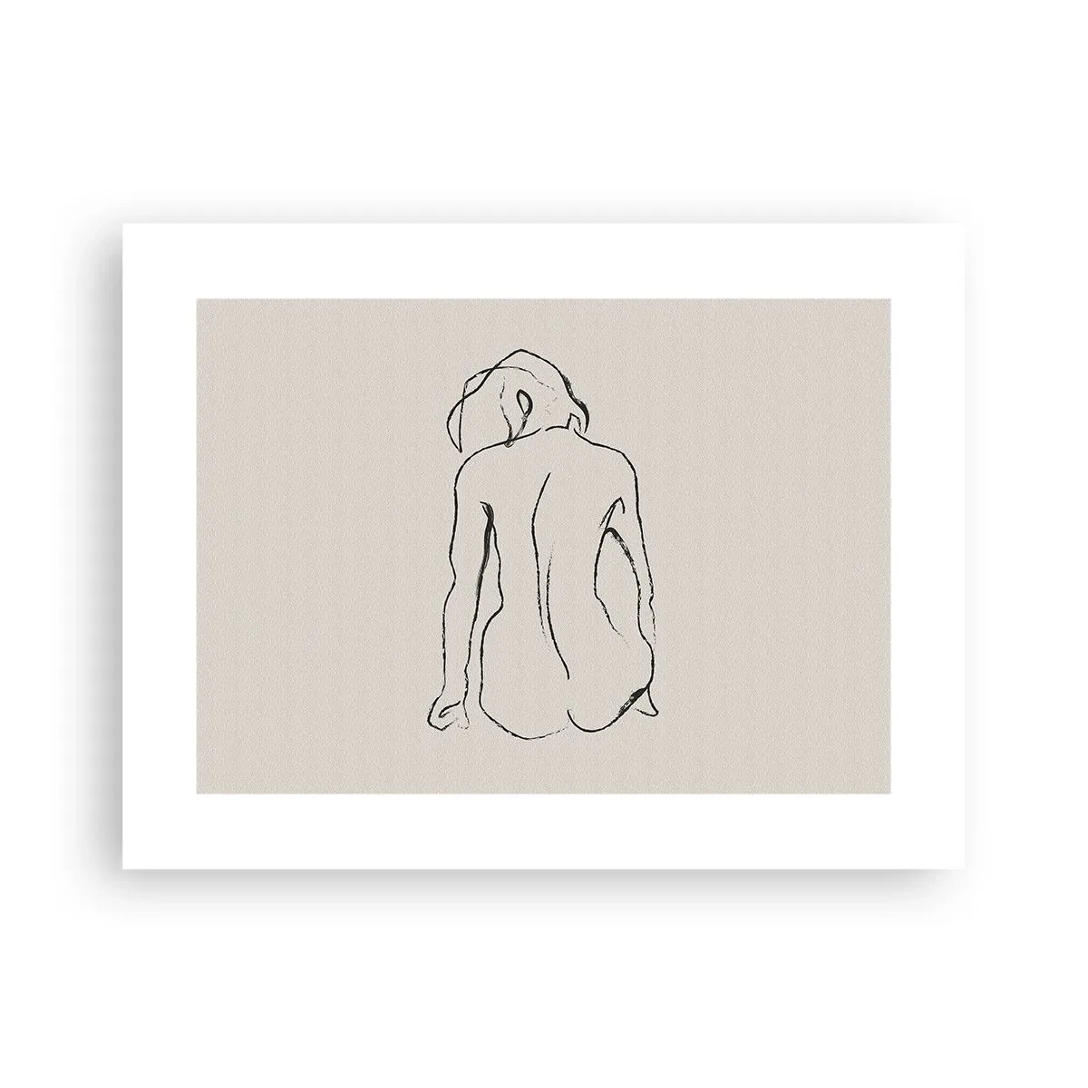 Poster - Mädchenakt - 40x30 cm