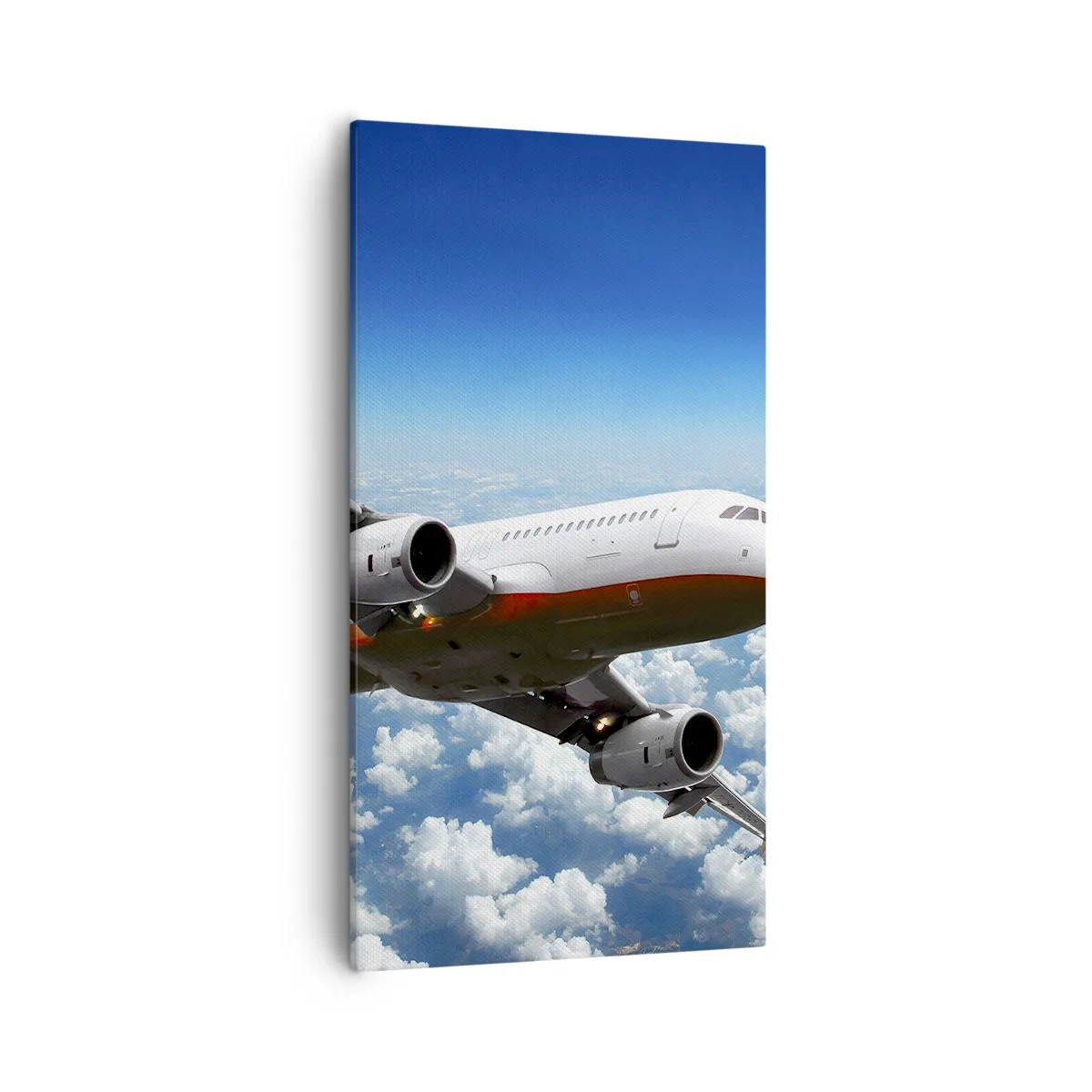 Bild auf Leinwand - Leinwandbild - Entferne dich von allem - 55x100 cm