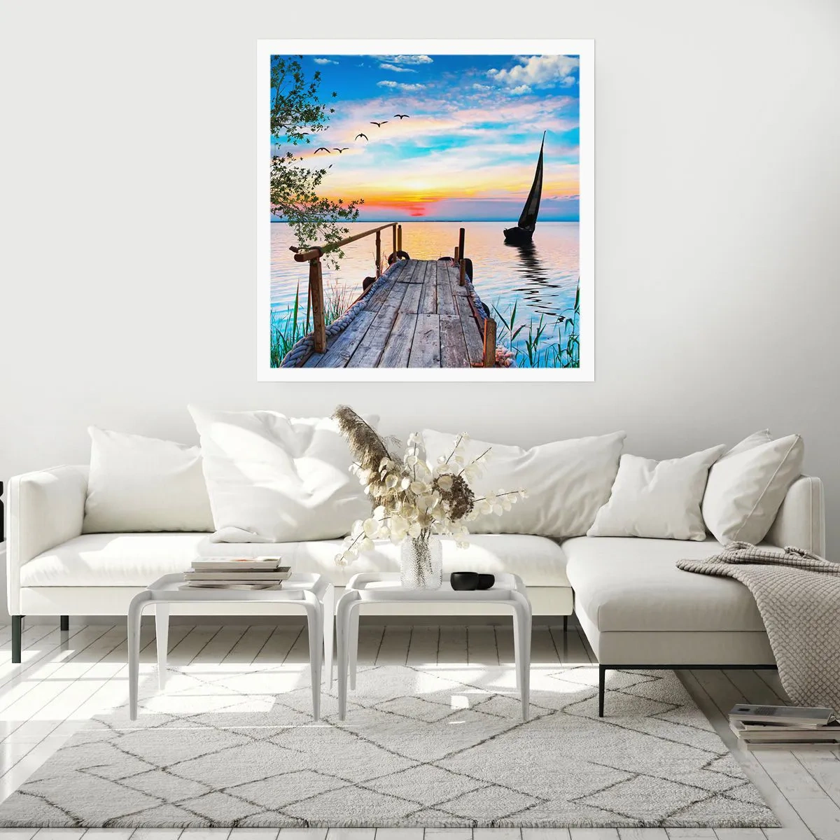 Poster - Guten Abend - 30x30 cm