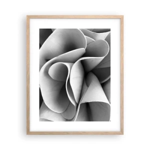 Poster in einem Rahmen aus heller Eiche - Es passiert im Weltraum - 40x50 cm