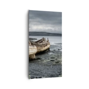 Bild auf Leinwand - Leinwandbild - „Als Zeichen würdevoller Härten“ - 65x120 cm