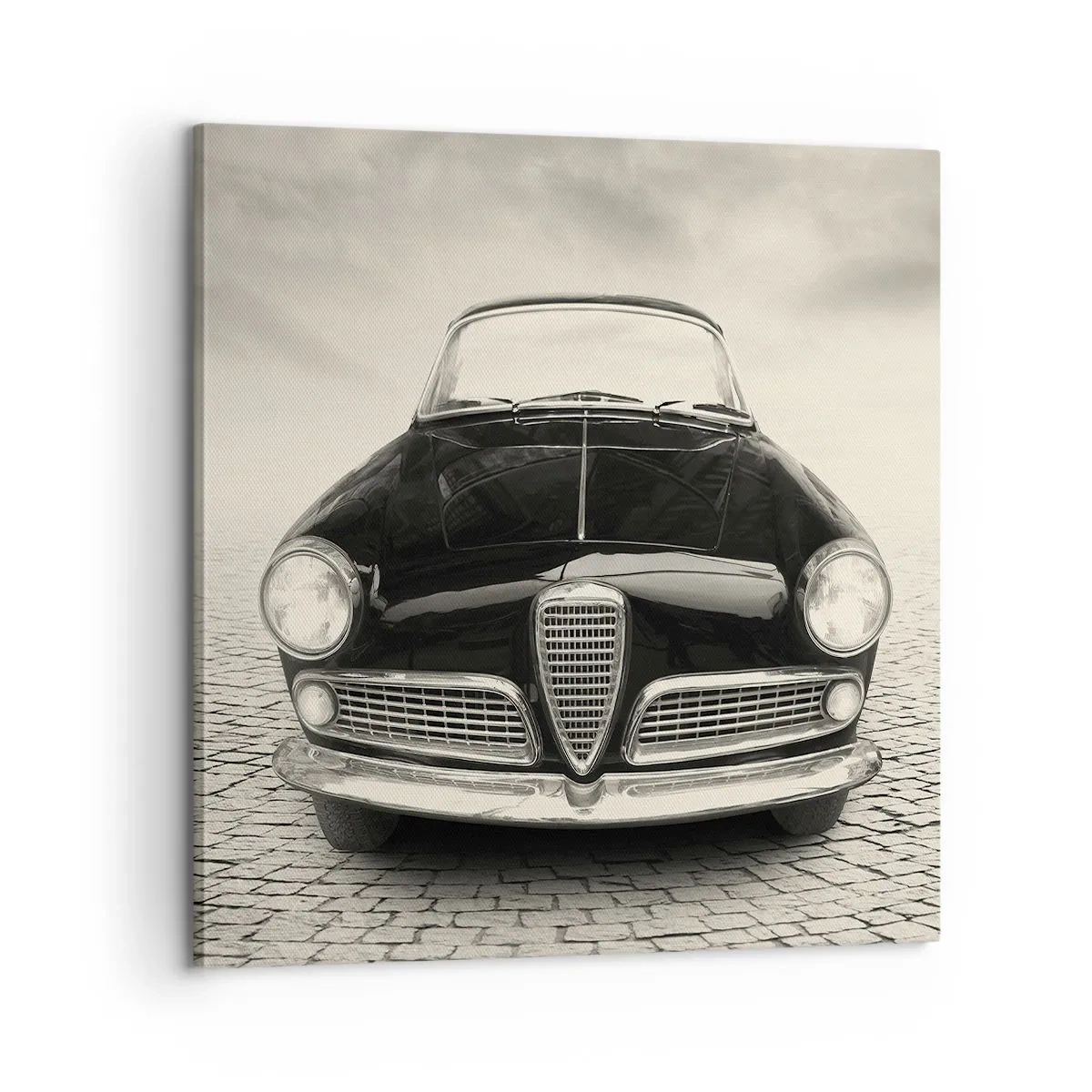 Bild auf Leinwand - Leinwandbild - Man muss mich einfach lieben - 60x60 cm