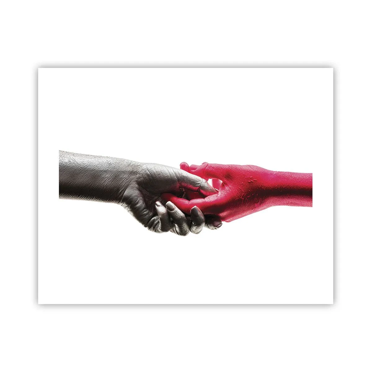 Poster - Gemeinsam, obwohl anders - 50x40 cm