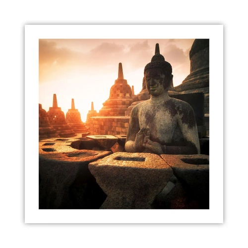 Poster - Wetter der großen Weisheit - 50x50 cm