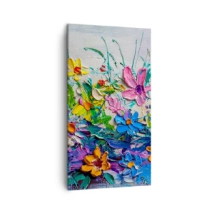 Bild auf Leinwand - Leinwandbild - Überhaupt kein Stillleben - 45x80 cm