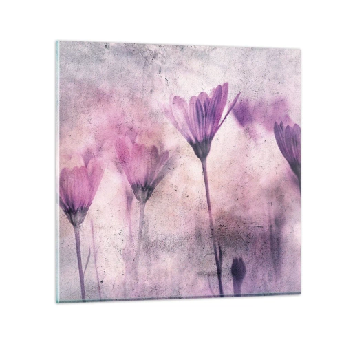 Glasbild - Bild auf glas - Ein Blumentraum - 50x50 cm
