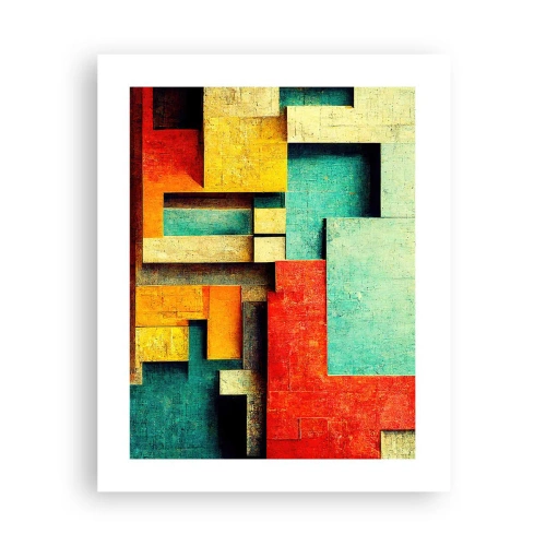 Poster - Festival der rechten Winkel - 40x50 cm