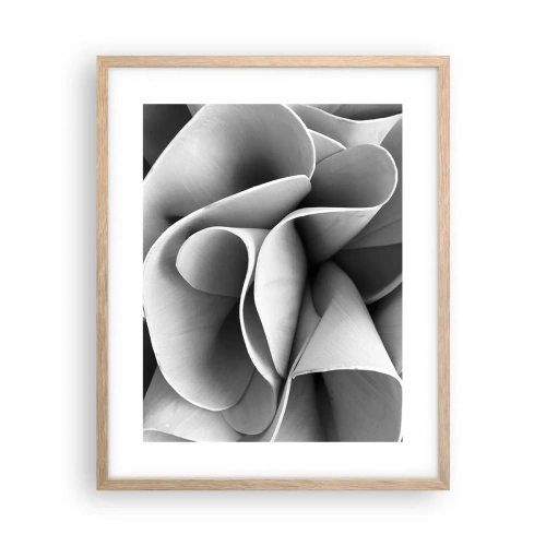 Poster in einem Rahmen aus heller Eiche - Es passiert im Weltraum - 40x50 cm