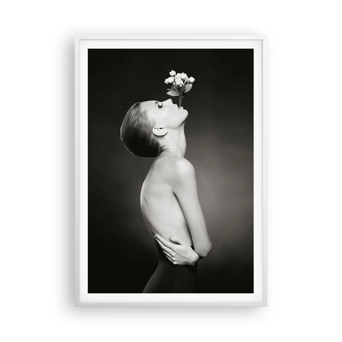 Poster in einem weißen Rahmen - Exzentrische Eleganz - 70x100 cm