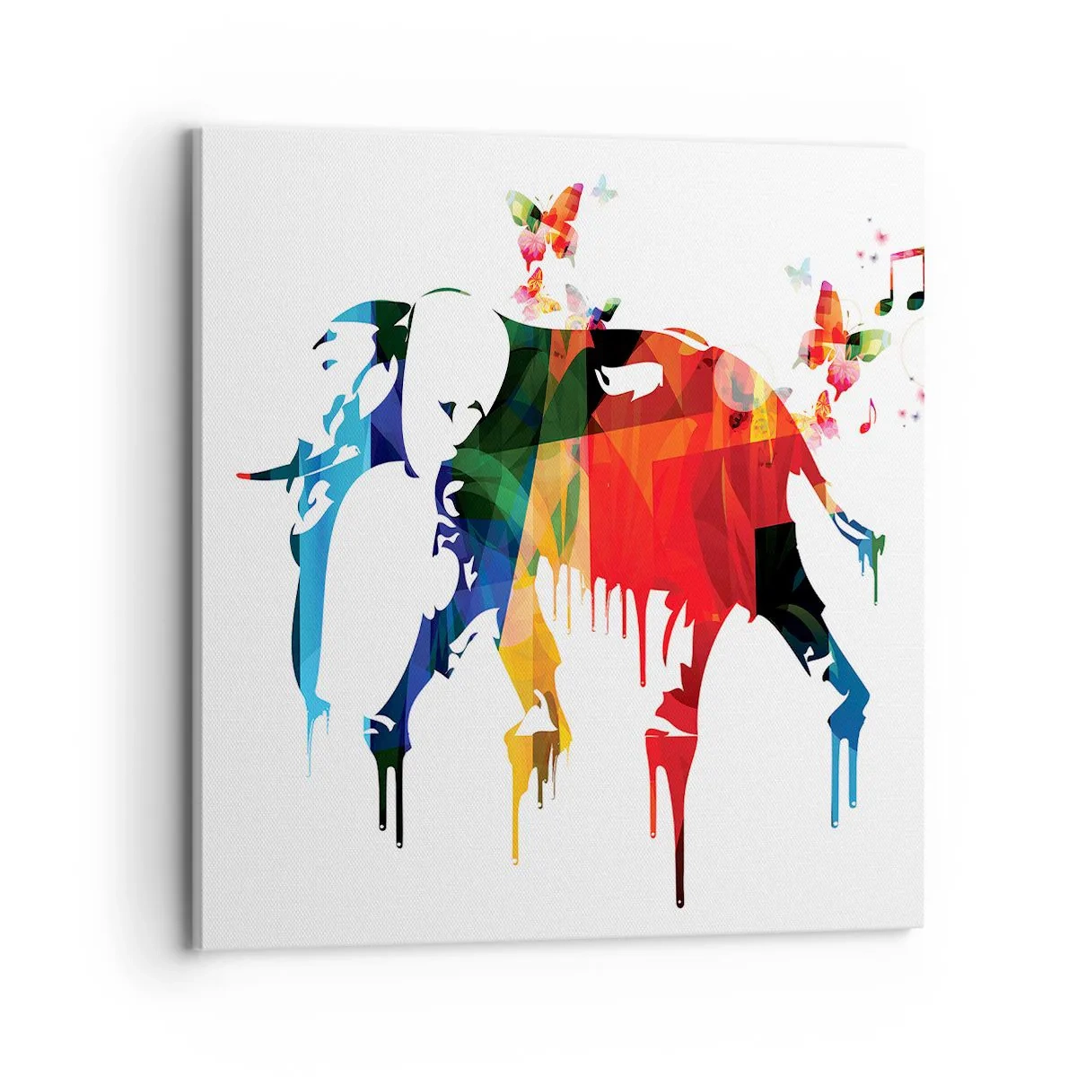 Bild auf Leinwand - Leinwandbild - Jeder kann tanzen - 70x70 cm