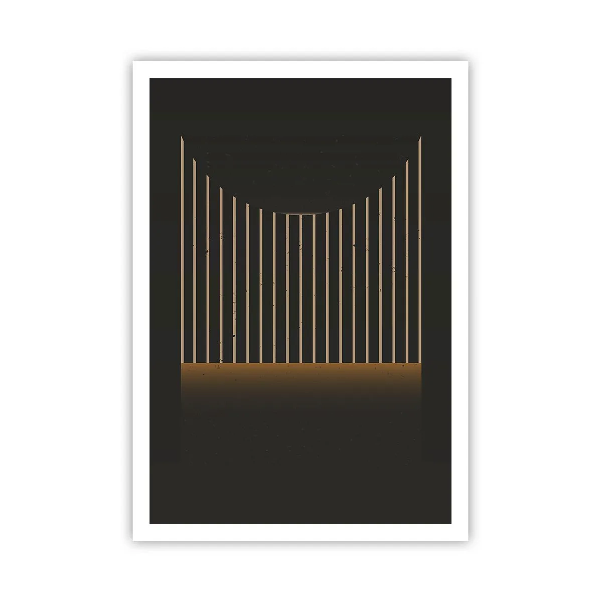 Poster - Die Dunkelheit erkunden - 70x100 cm