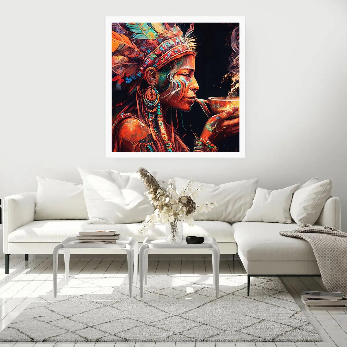 Poster - Magisches Ritual - 60x60 cm