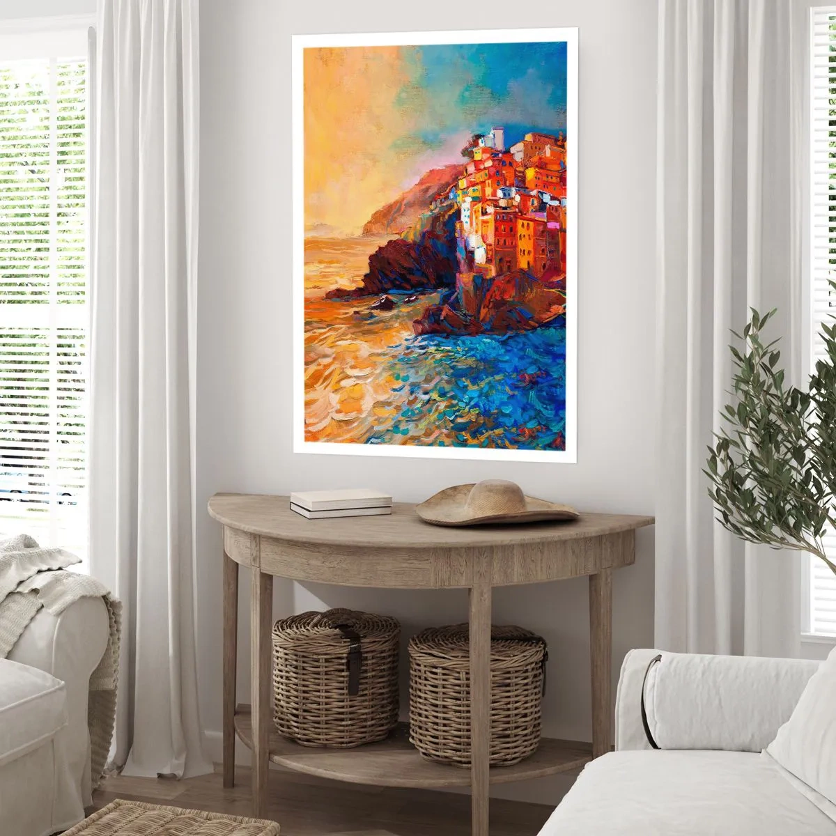 Poster - Italienische Atmosphäre - 70x100 cm