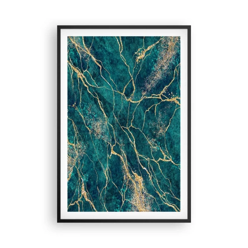 Poster in einem schwarzem Rahmen - Goldmine - 61x91 cm