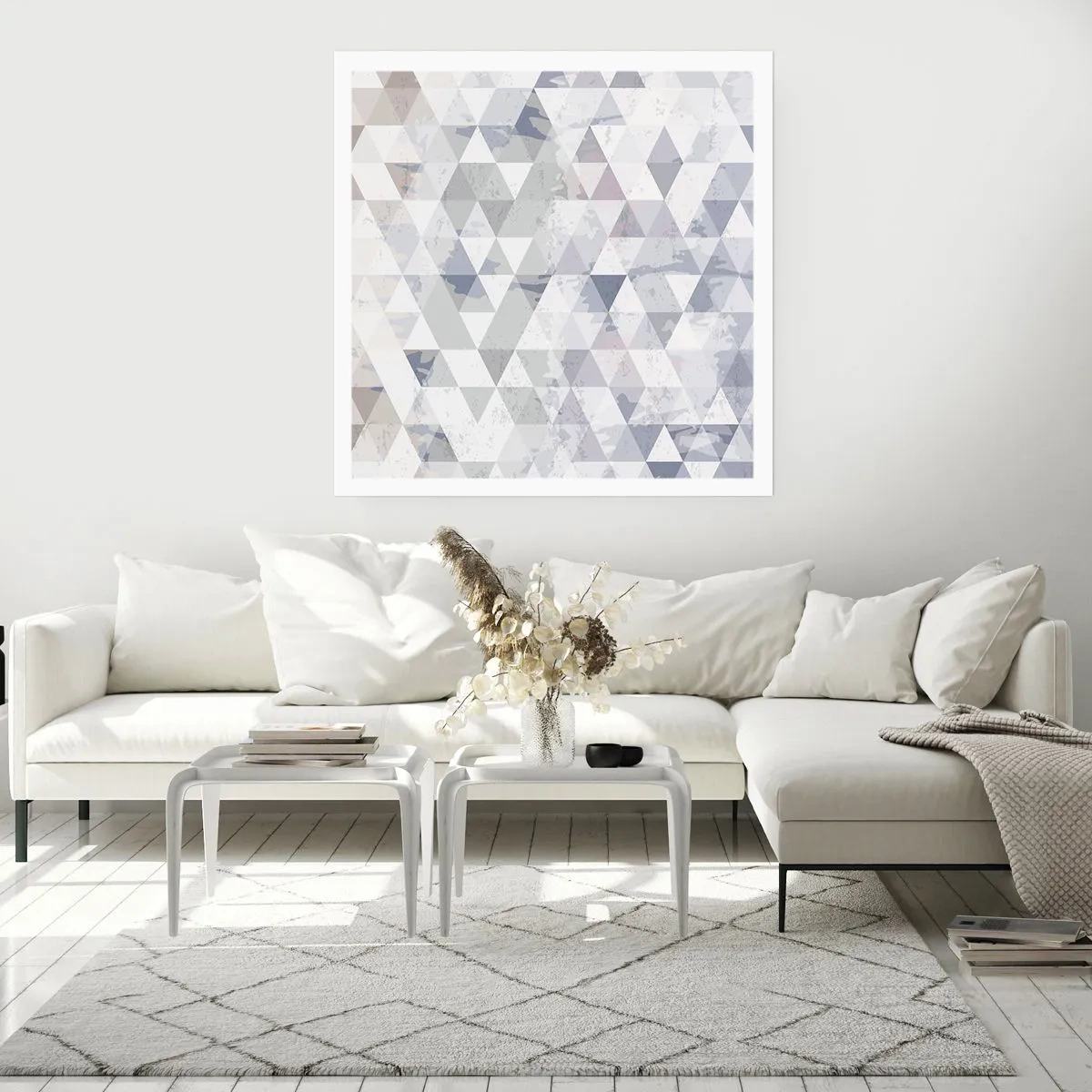 Poster - Im Rhythmus auf drei - 40x40 cm