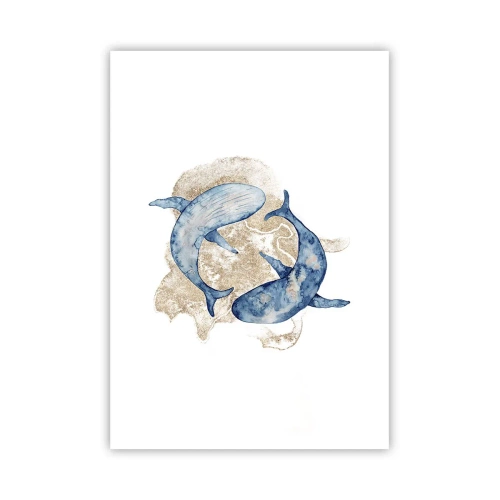 Poster - Freundschaft oder Liebe? - 70x100 cm