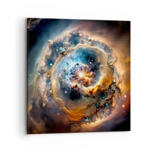 Bild auf Leinwand - Leinwandbild - Anfang - 70x70 cm