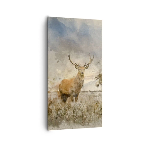 Bild auf Leinwand - Leinwandbild - Würde – Stärke – Würde - 65x120 cm