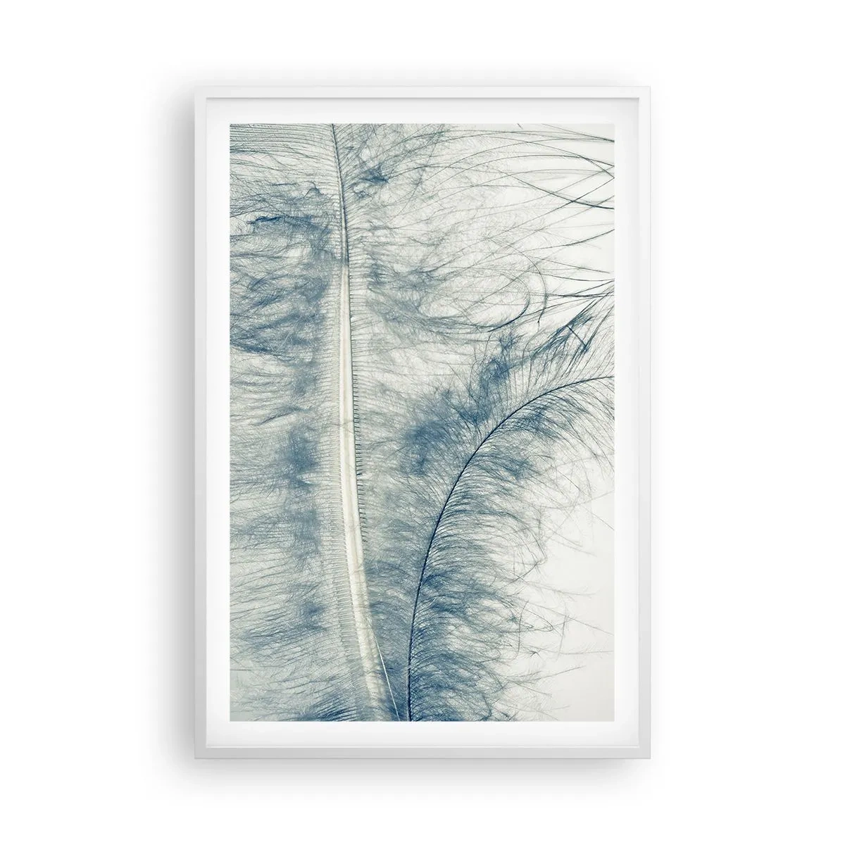 Poster in einem weißen Rahmen - Flüstern der Natur - 61x91 cm