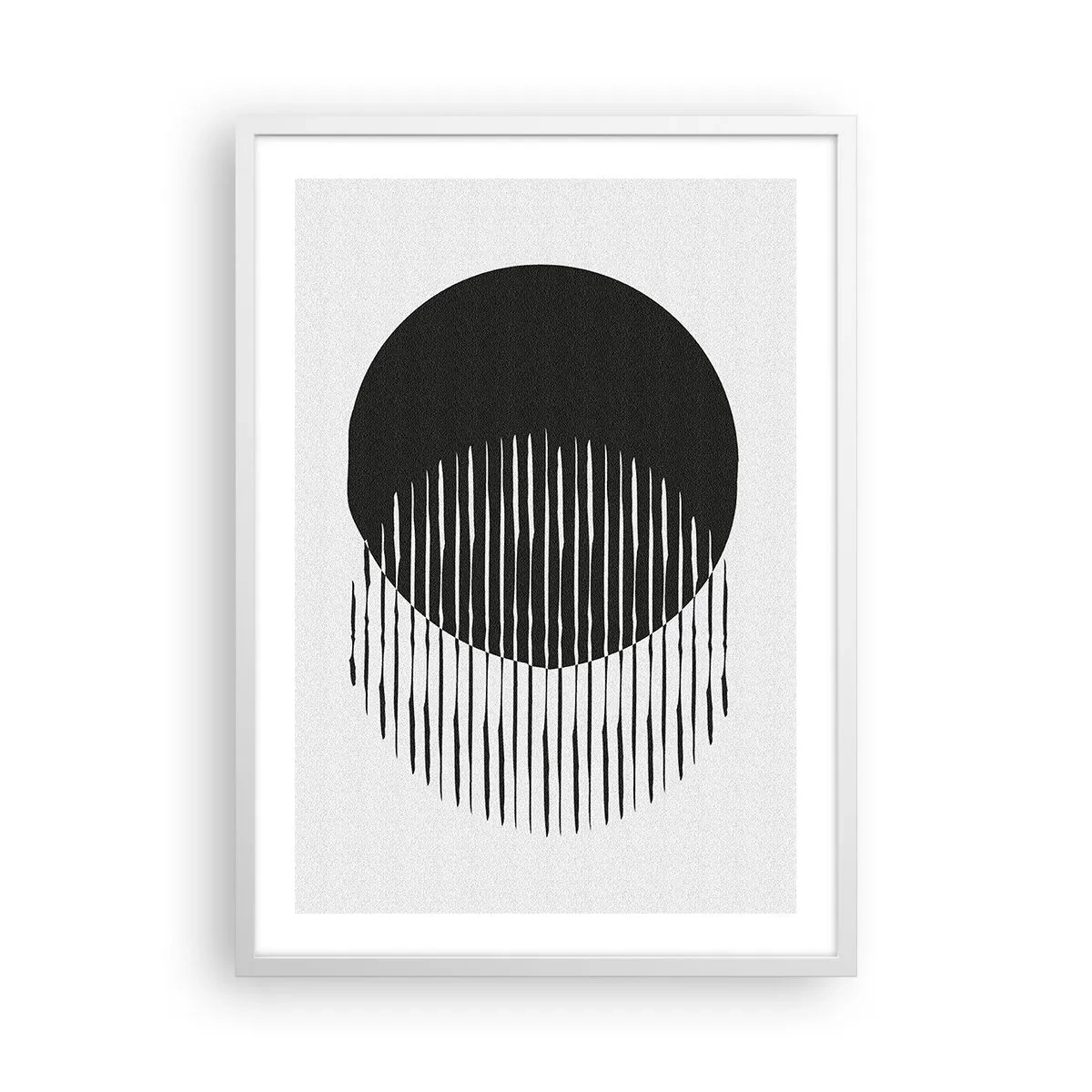 Poster in einem weißen Rahmen - Sein Alter Ego - 50x70 cm