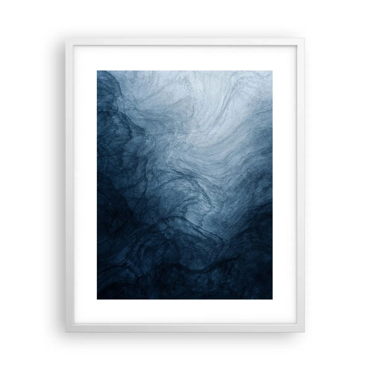Poster in einem weißen Rahmen - Greifen Sie tief - 40x50 cm