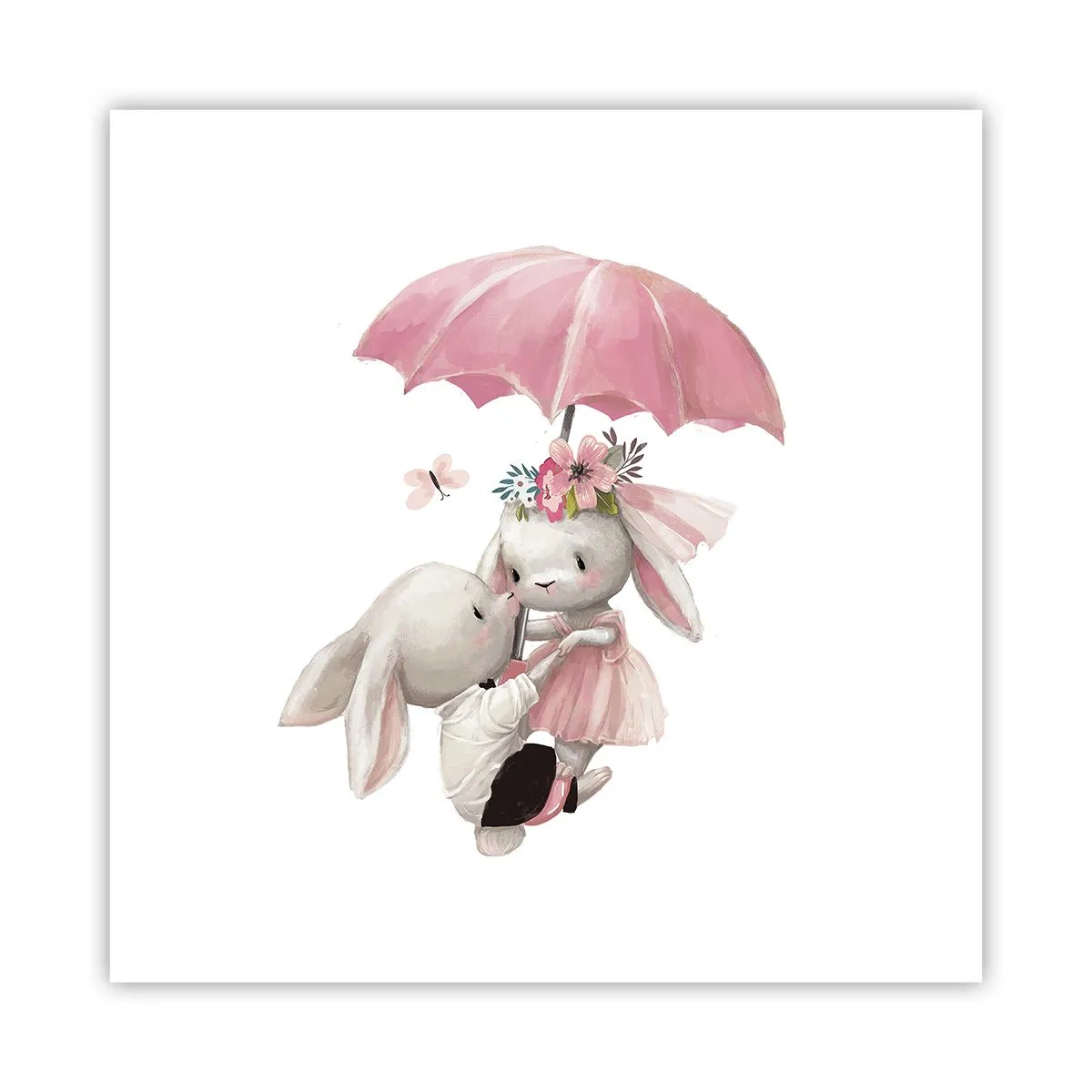 Poster - Das ist eben Liebe - 60x60 cm