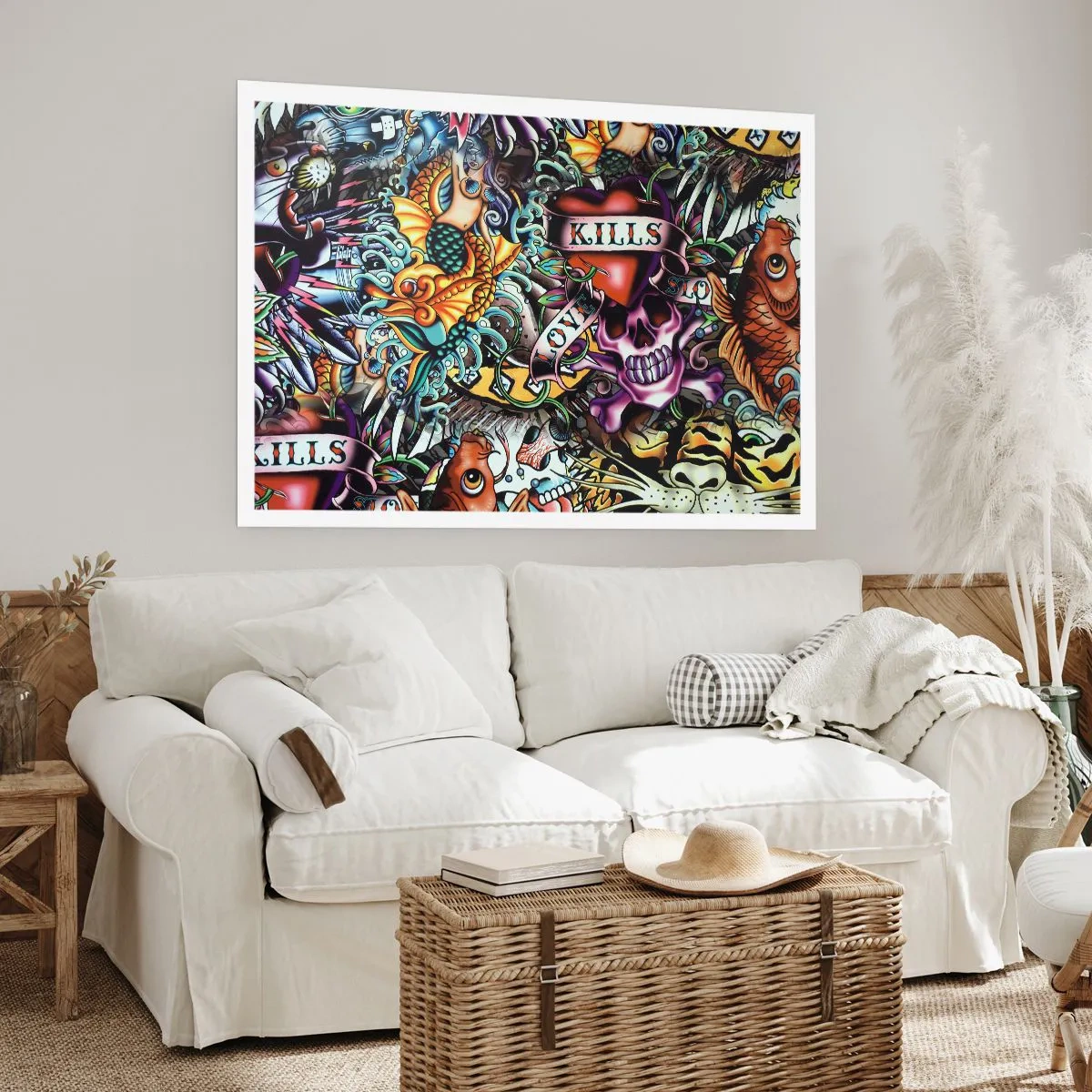 Poster - Der Traum des Tätowierers - 40x30 cm