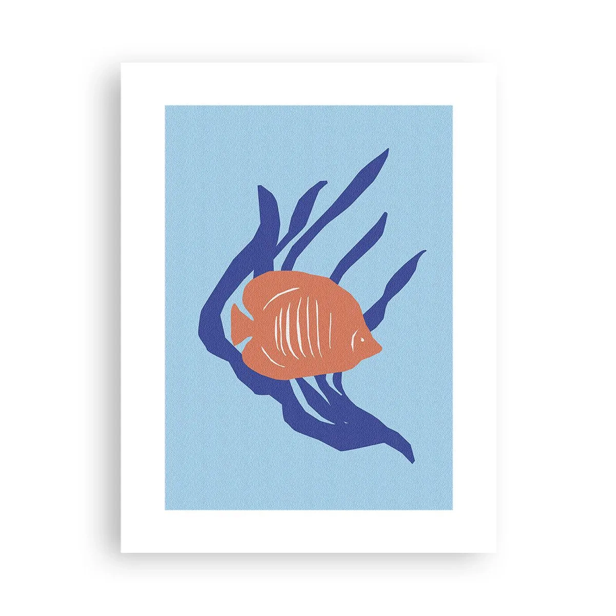 Poster - Bewohnerin von Korallengewässern - 30x40 cm