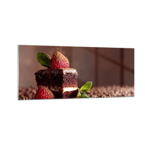 Glasbild - Bild auf glas - Das Leben ist süß - 100x40 cm