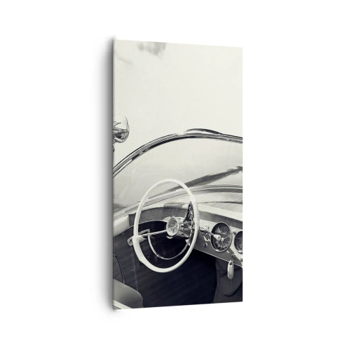 Bild auf Leinwand - Leinwandbild - Wetter für die Reichen - 65x120 cm