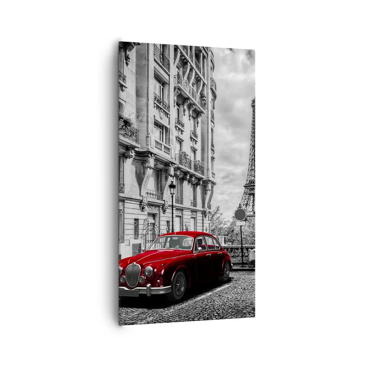 Bild auf Leinwand - Leinwandbild - Raubtier in der Stadt - 65x120 cm