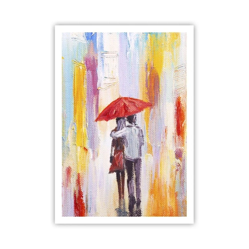 Poster - Lass es weiter regnen - 70x100 cm