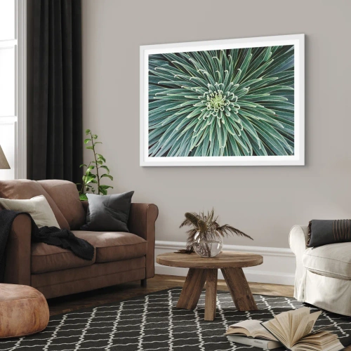 Poster in einem weißen Rahmen - Ein Star ist geboren - 91x61 cm