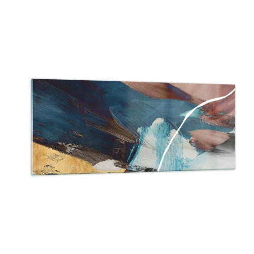 Glasbild - Bild auf glas - Großzügig und mit Energie - 100x40 cm