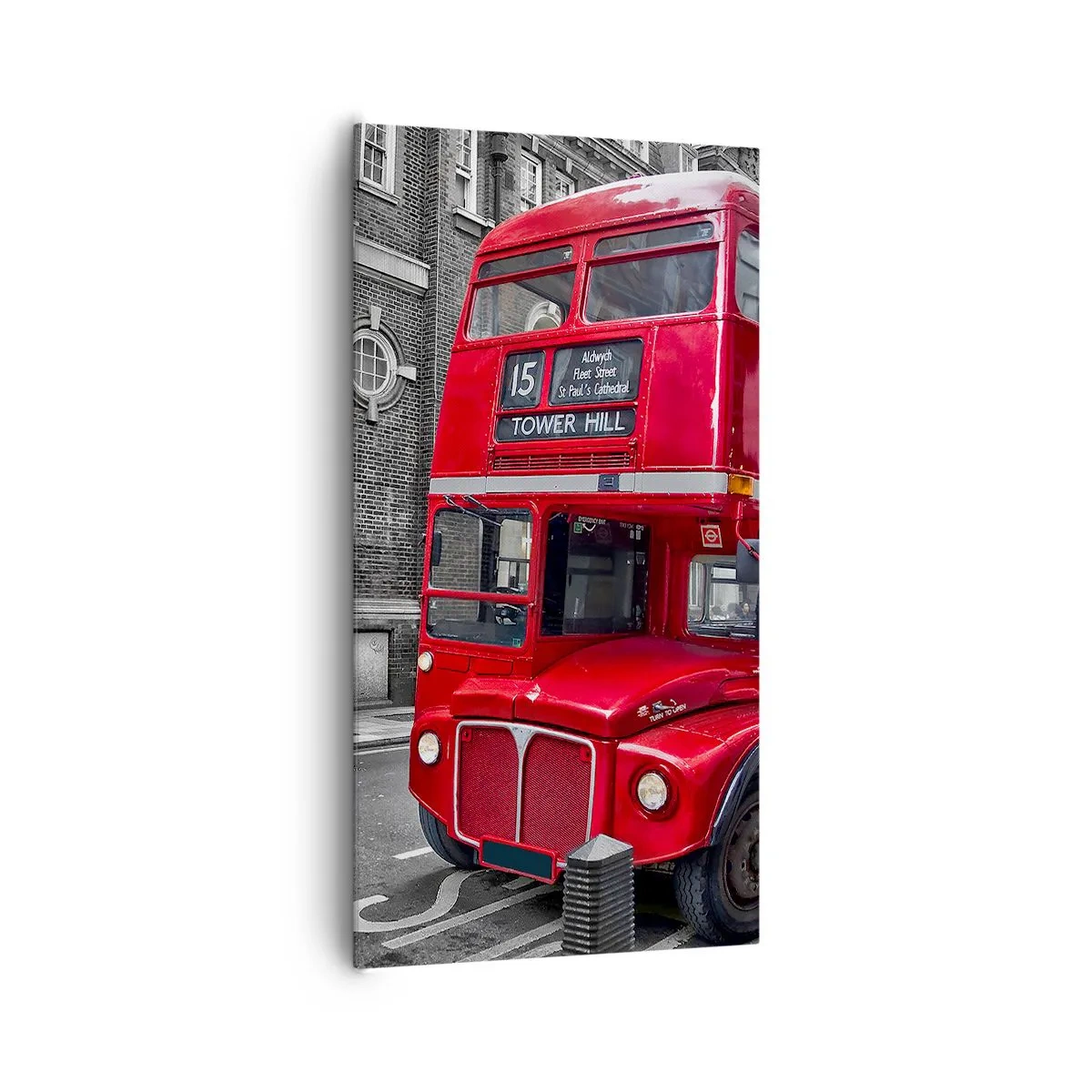 Bild auf Leinwand - Leinwandbild - Immer gleich - 65x120 cm