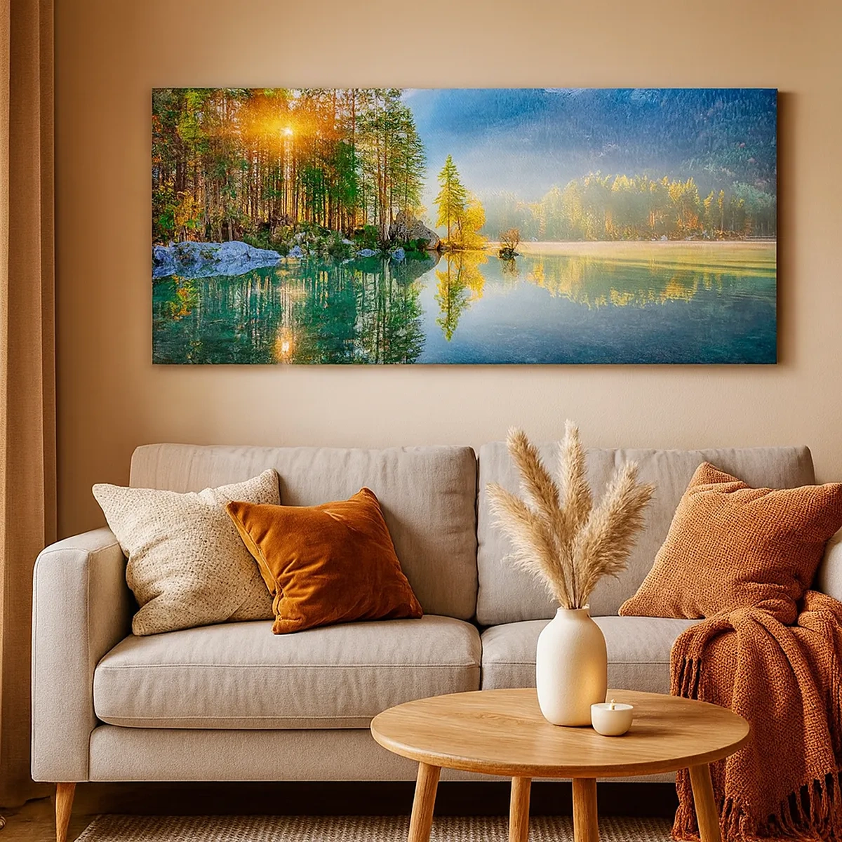 Bild auf Leinwand - Leinwandbild - Majestät und Süße - 30x30 cm