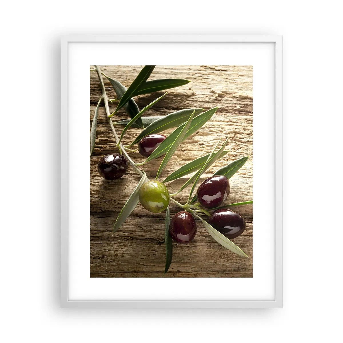 Poster in einem weißen Rahmen - Direkt aus der Natur - 40x50 cm