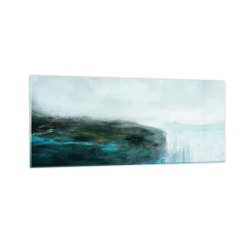 Glasbild - Bild auf glas - Nautische Abstraktion - 100x40 cm