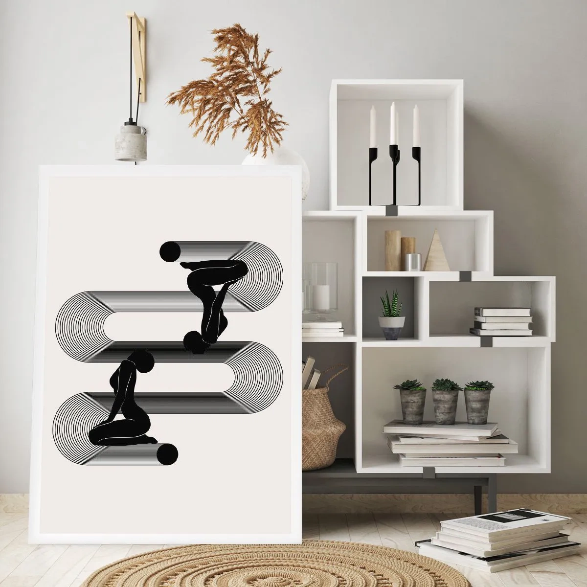 Poster - Sinnliche Symmetrie - 40x50 cm