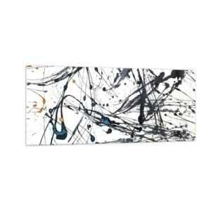 Glasbild - Bild auf glas - Sinn machen oder keinen Sinn machen? - 100x40 cm