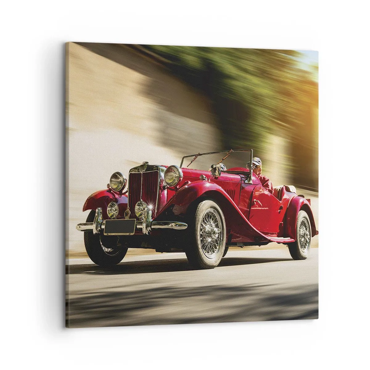 Bild auf Leinwand - Leinwandbild - Schöner als Nike von Samothrake - 50x50 cm