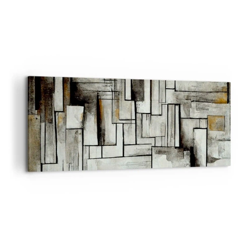 Bild auf Leinwand - Leinwandbild - Kraft der Einfachheit - 100x40 cm