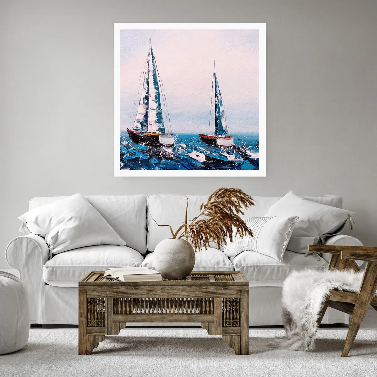 Poster - Bruderschaft des Windes - 40x40 cm