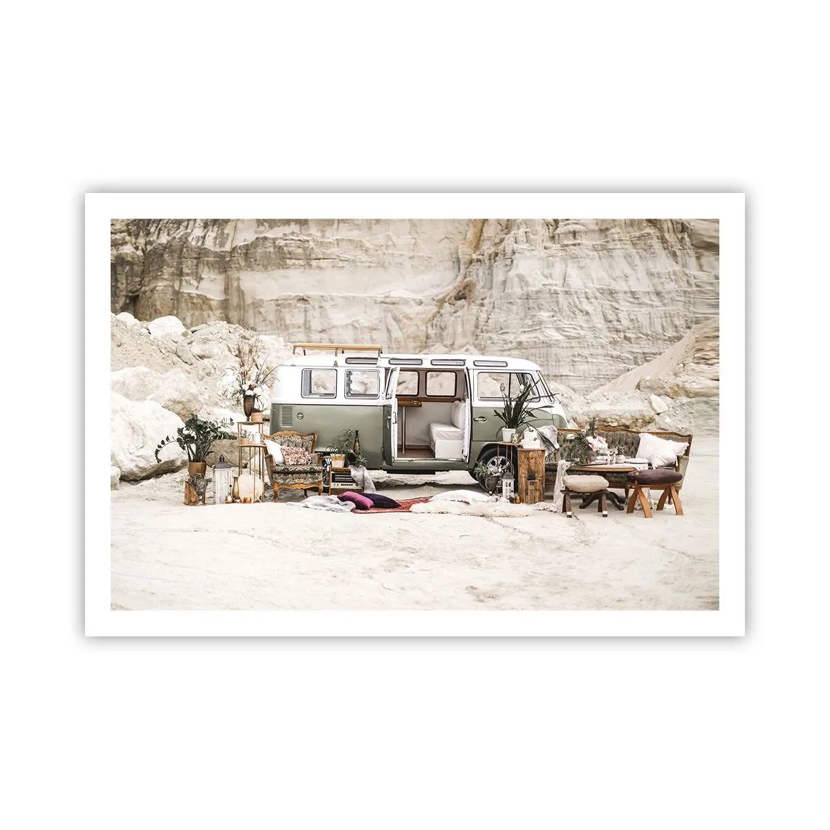 Poster - Es ist die Zeit, die Reise zu beginnen - 91x61 cm